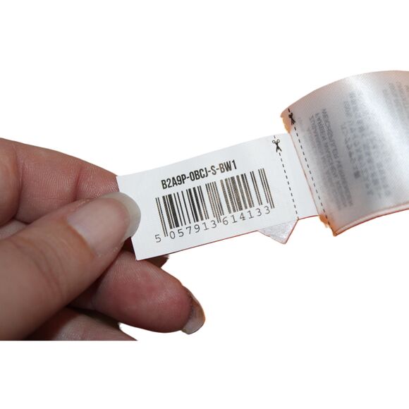 Gymshark Orange Mesh Workout Power T-Shirt Short Sleeve Crew Neck Tee Size S NEW - Picture 5 of 5